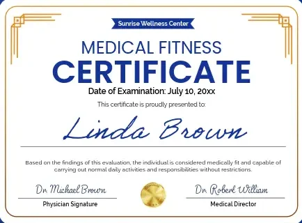 Certificate 1